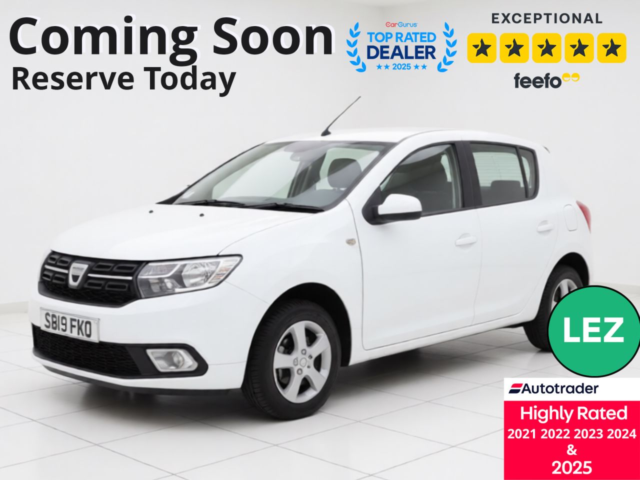 2019 DACIA SANDERO for sale