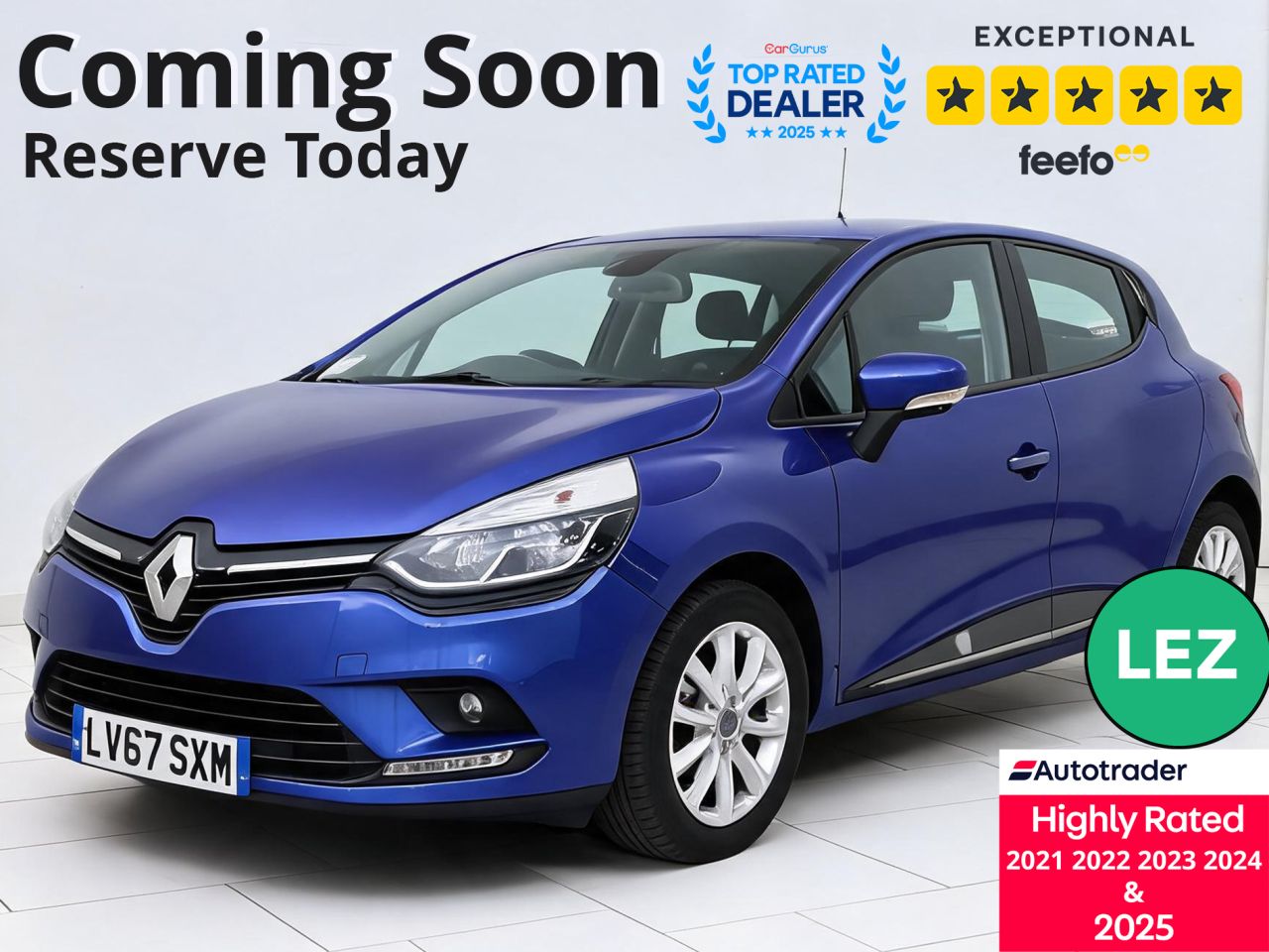 2017 RENAULT CLIO for sale
