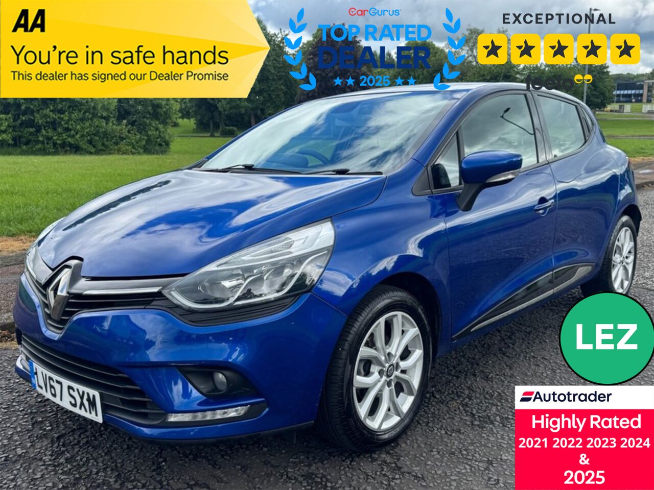 2017 RENAULT CLIO for sale