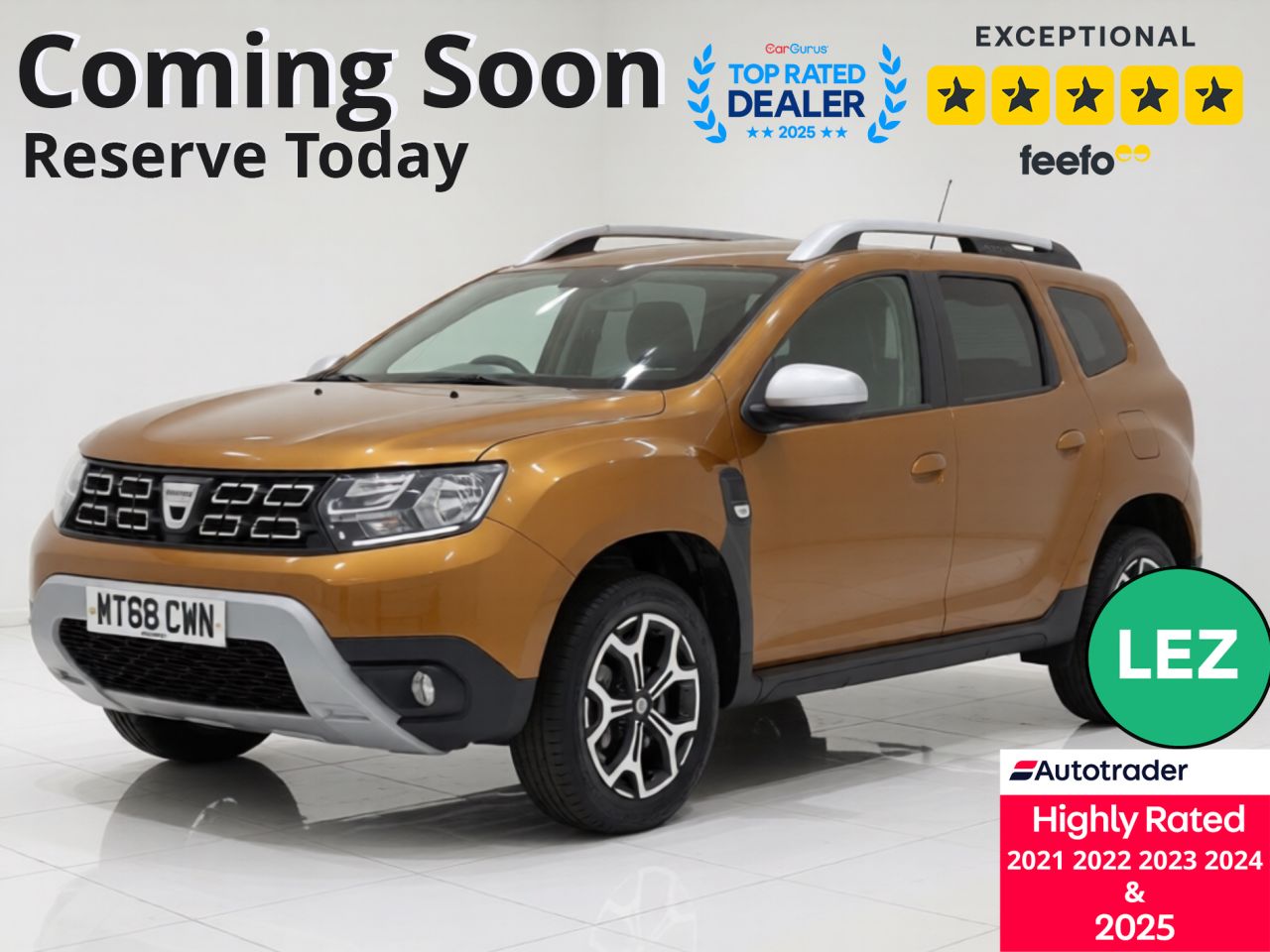 2018 DACIA DUSTER for sale
