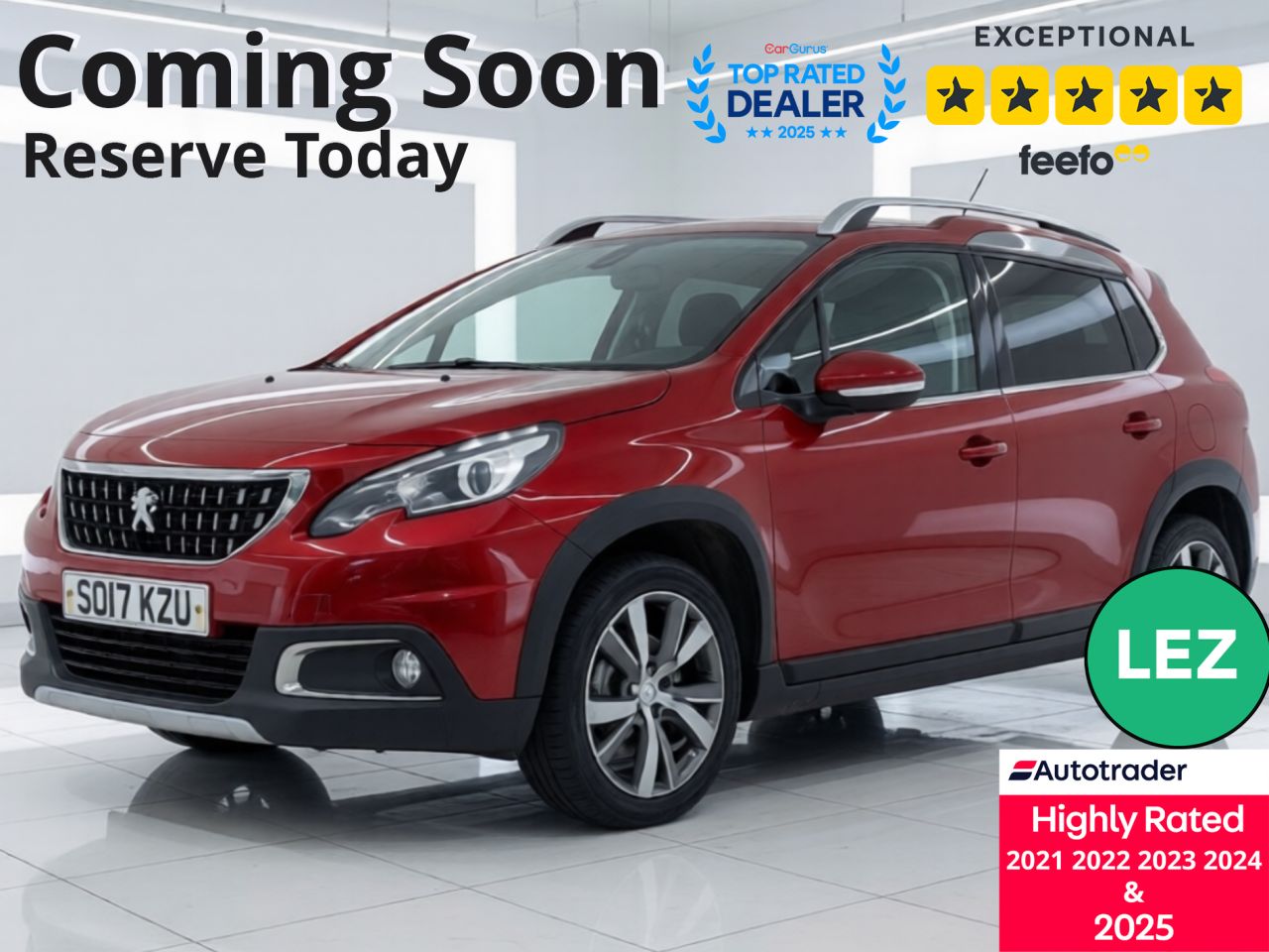2017 PEUGEOT 2008 for sale