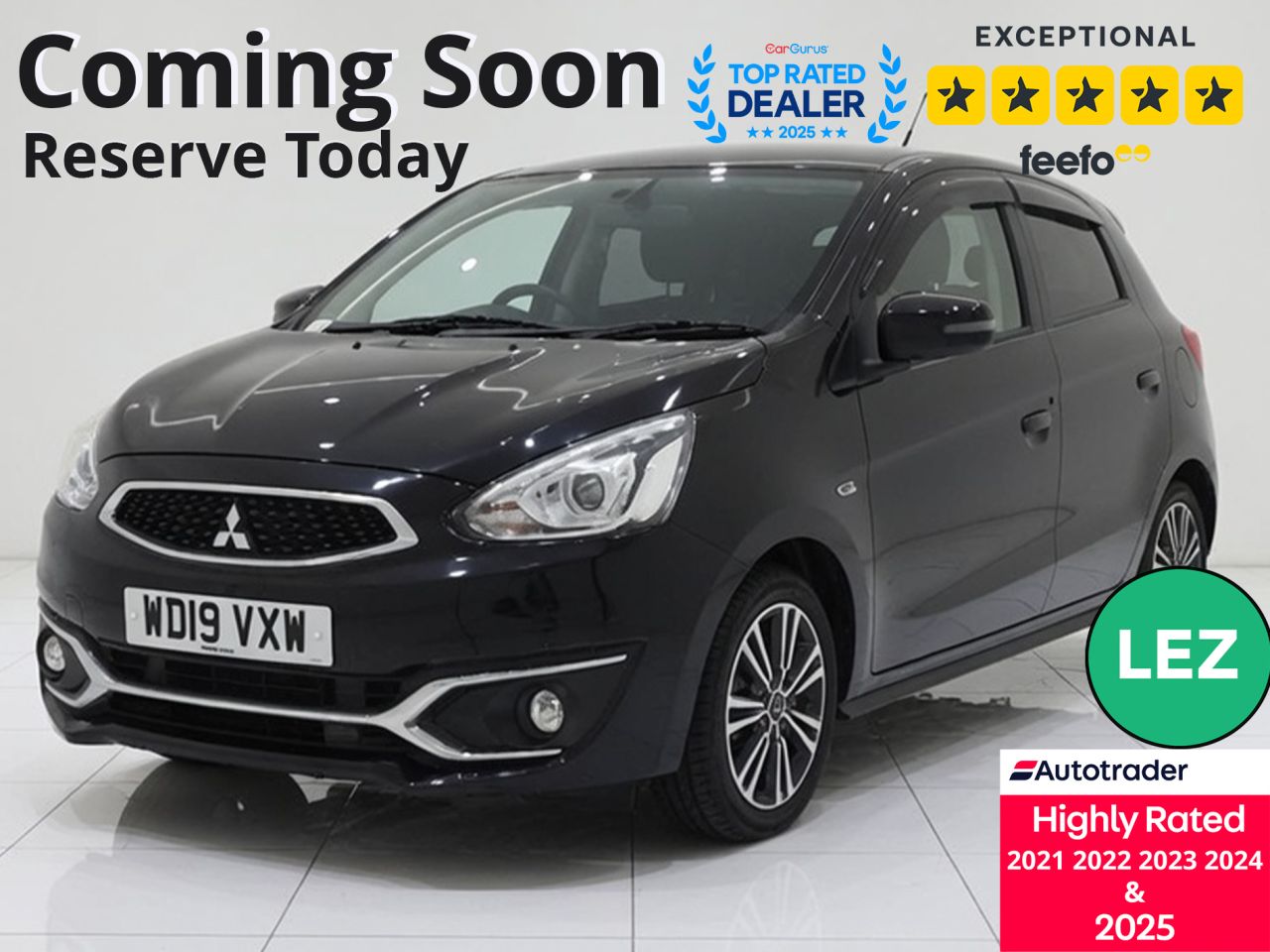 2019 MITSUBISHI MIRAGE for sale