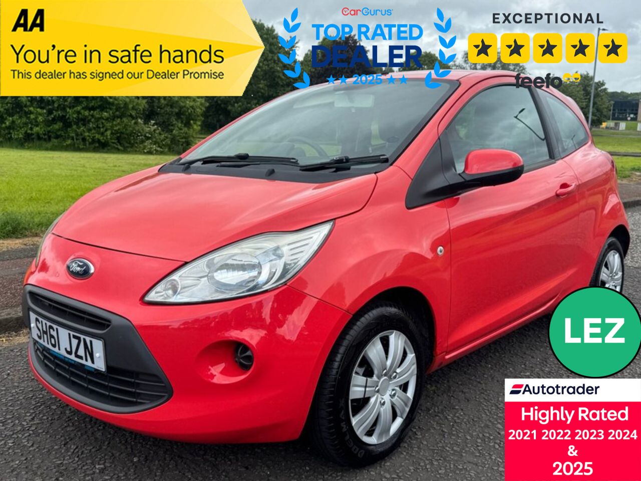 2012 FORD KA for sale