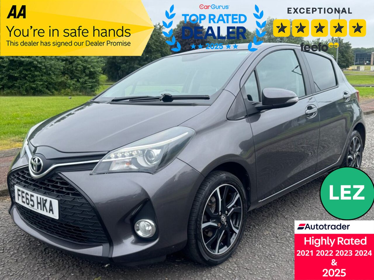 2015 TOYOTA YARIS for sale