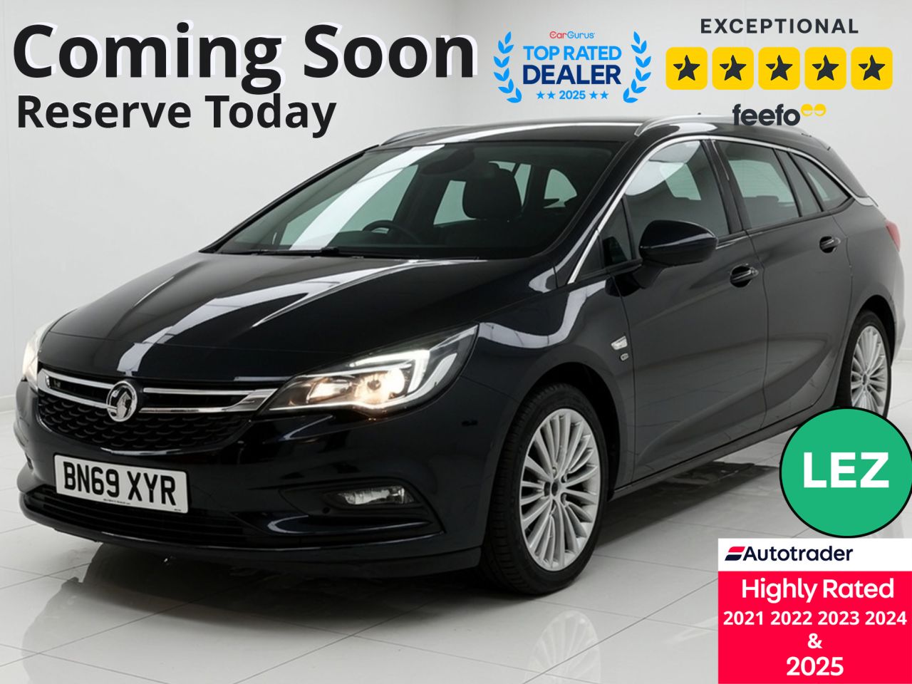 2019 VAUXHALL ASTRA for sale