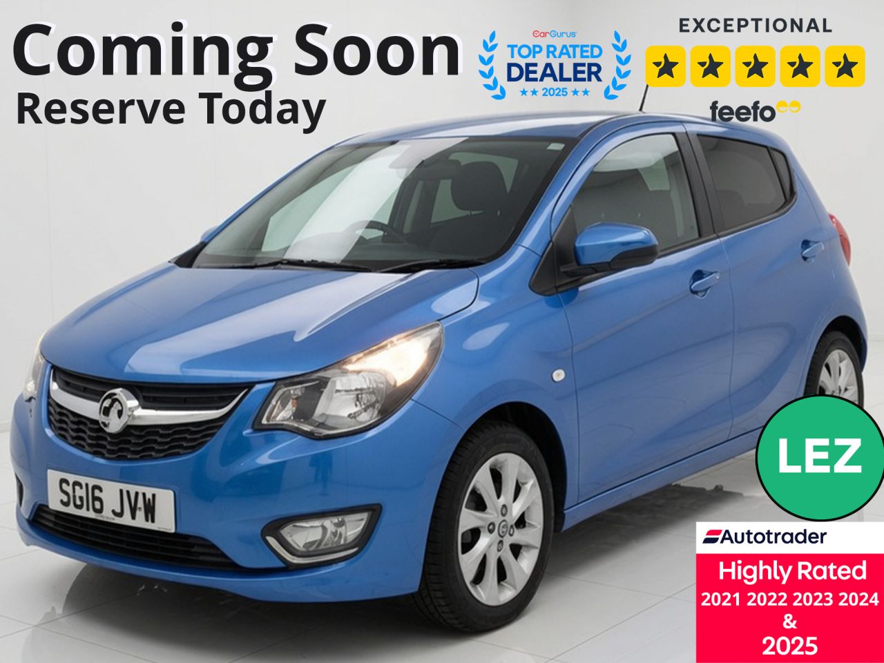 2016 VAUXHALL VIVA for sale