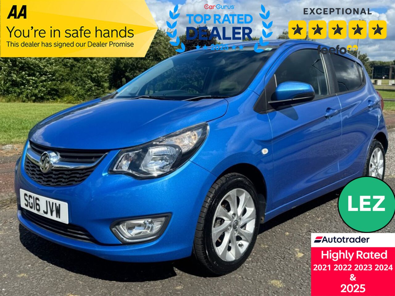 2016 VAUXHALL VIVA for sale
