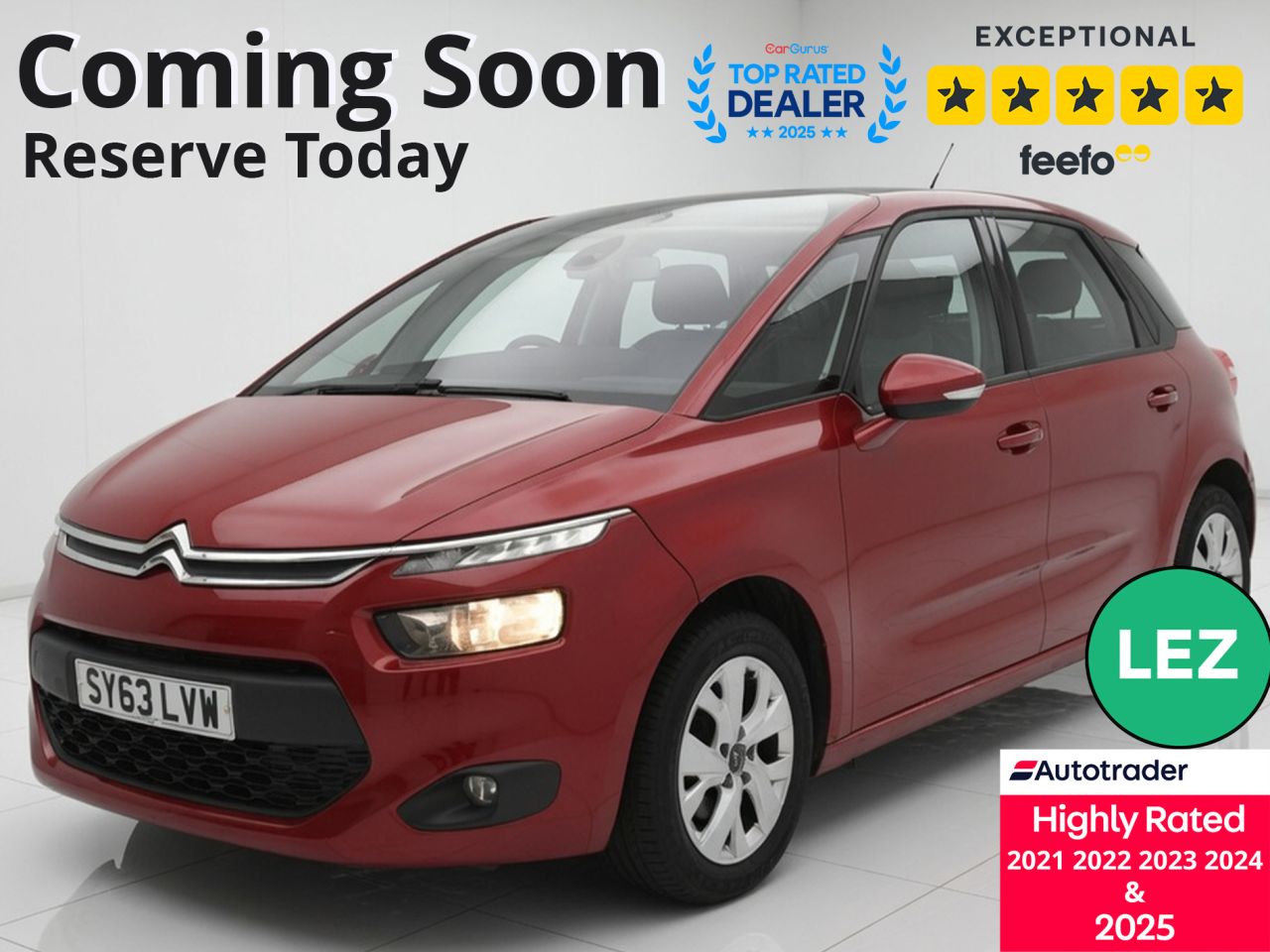 2013 CITROEN C4 PICASSO for sale