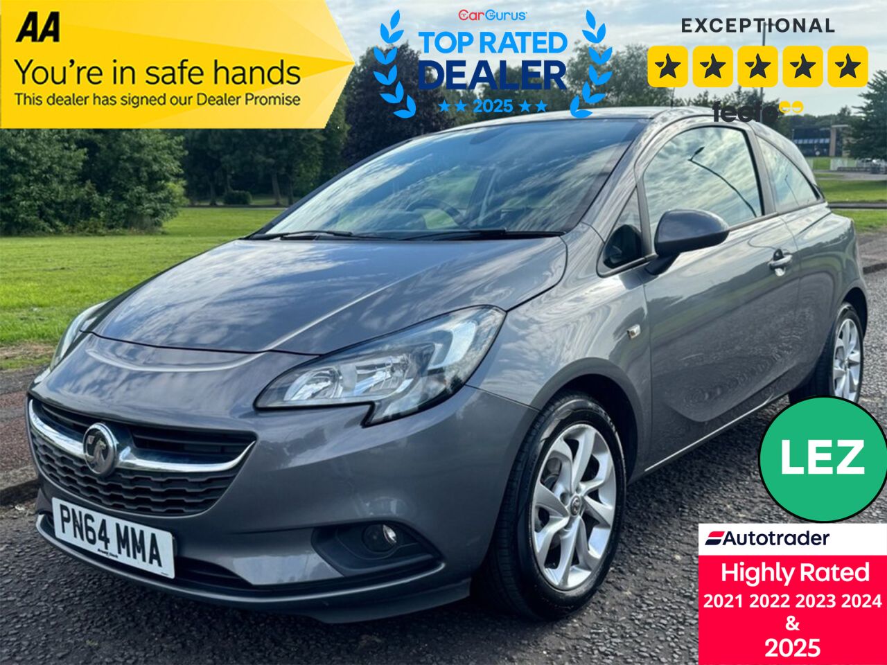 2015 VAUXHALL CORSA for sale