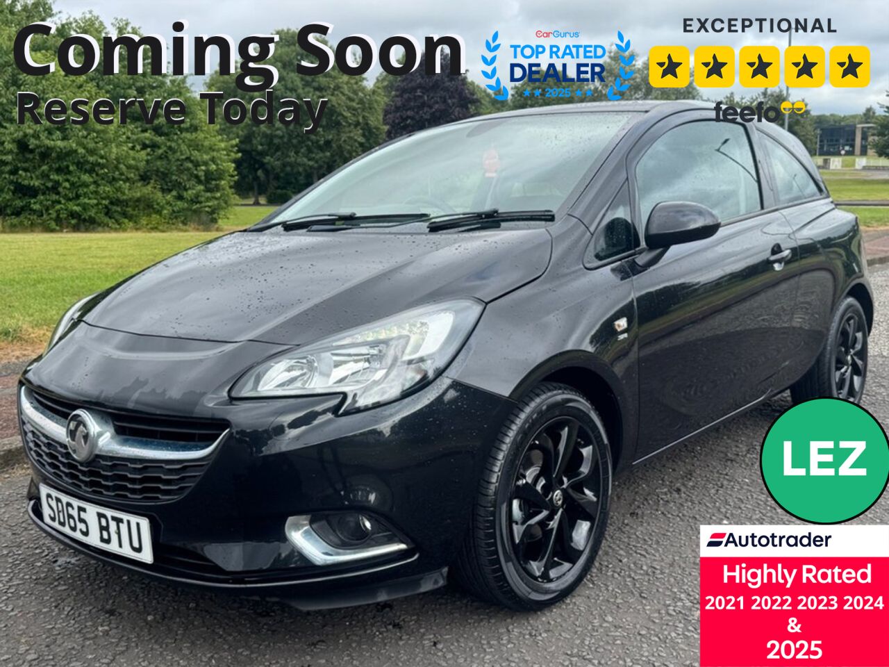 2015 VAUXHALL CORSA for sale