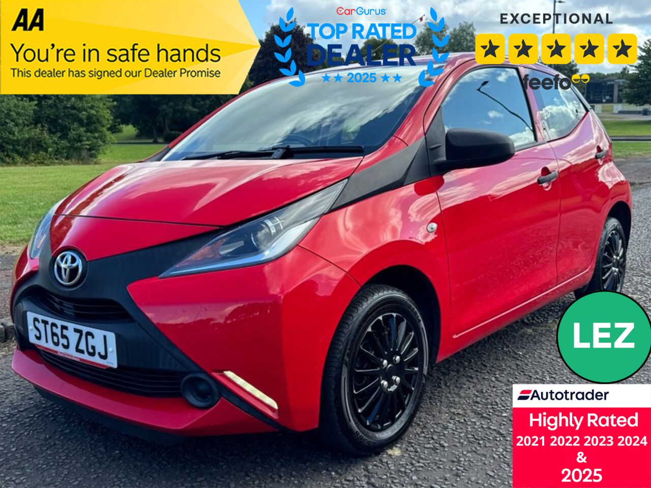 2016 TOYOTA AYGO for sale