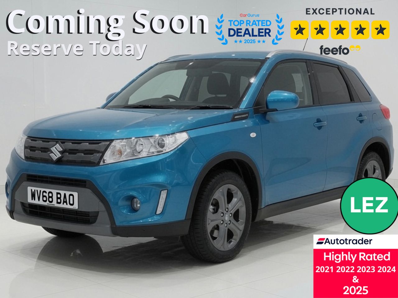 2018 SUZUKI VITARA for sale