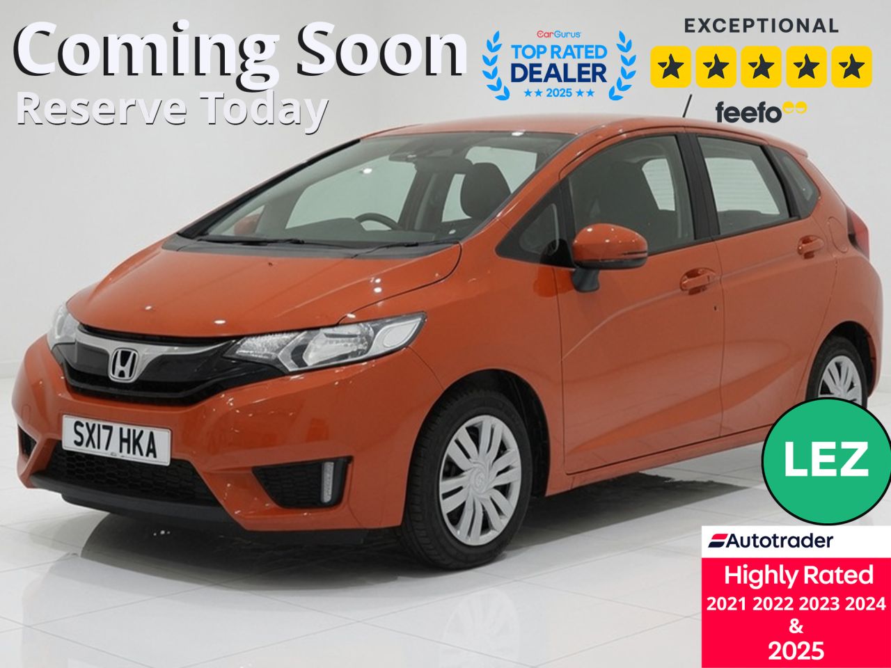 2017 HONDA JAZZ for sale