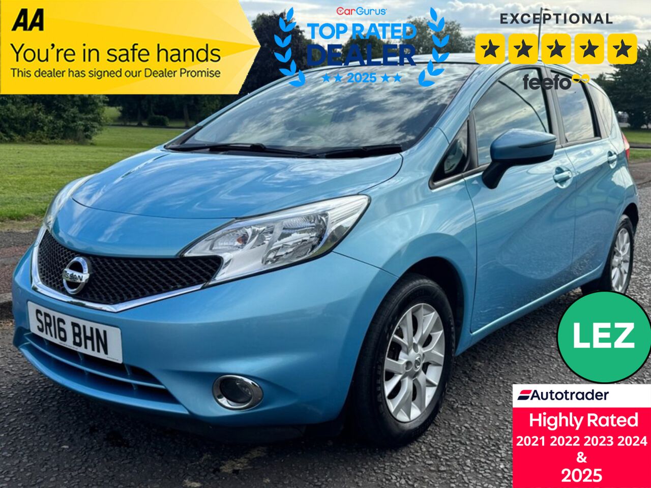 2016 NISSAN NOTE for sale