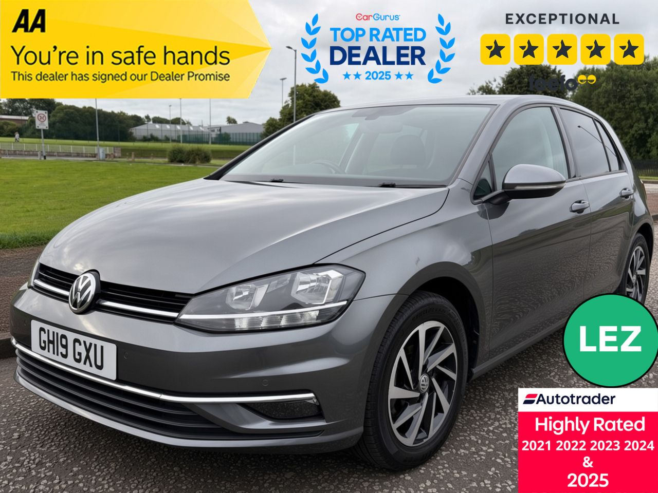2019 VOLKSWAGEN GOLF for sale