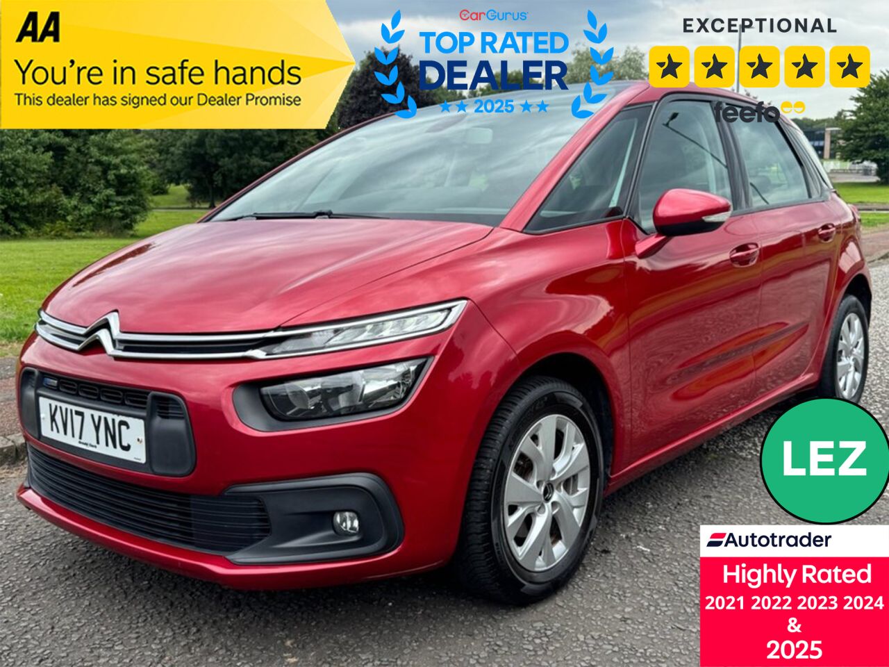 2017 CITROEN C4 PICASSO for sale