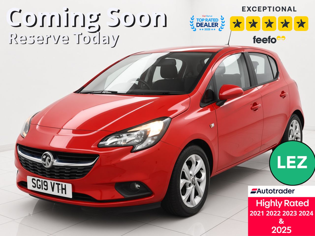 2019 VAUXHALL CORSA for sale