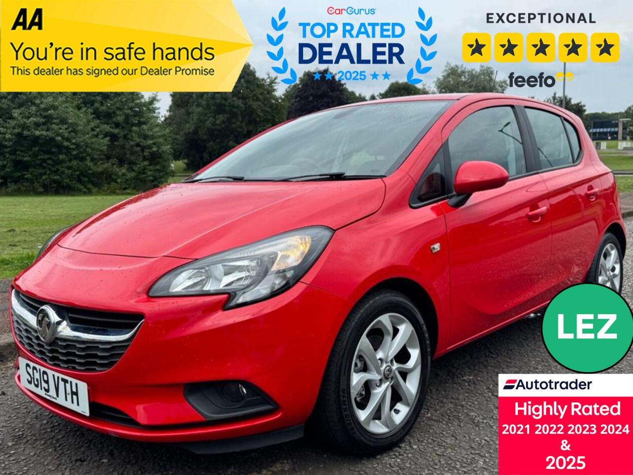 2019 VAUXHALL CORSA for sale