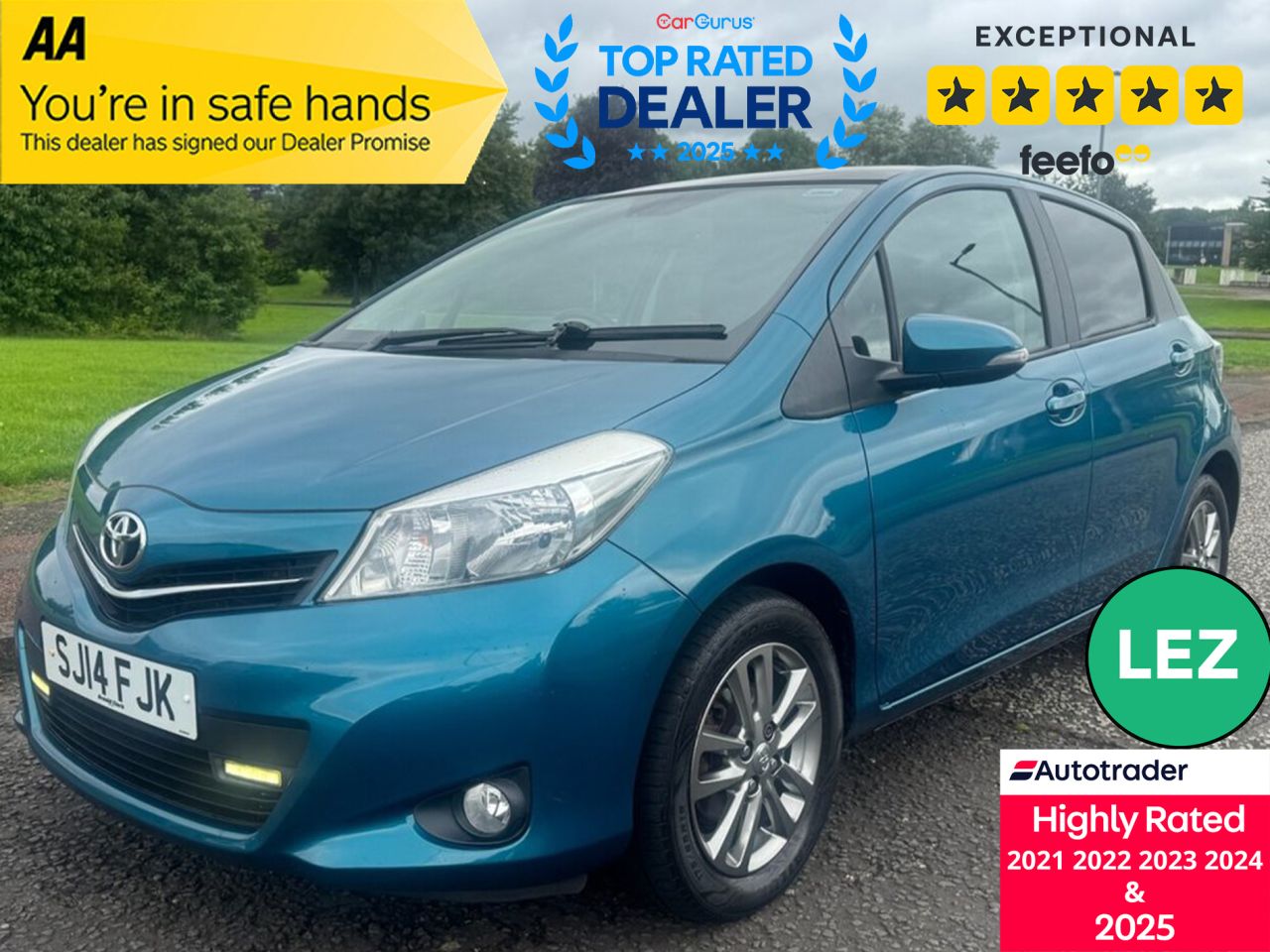 2014 TOYOTA YARIS for sale