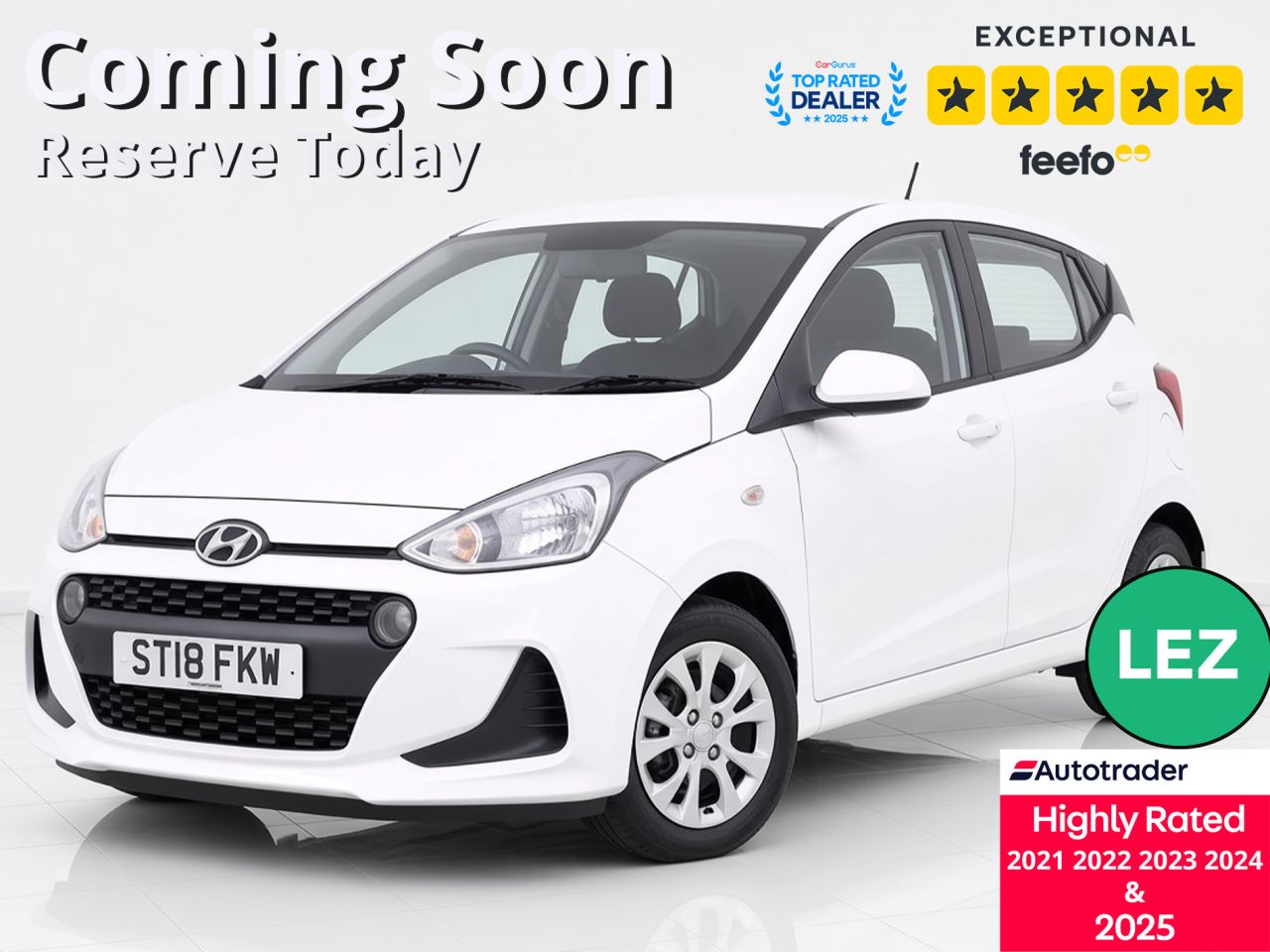 2018 HYUNDAI I10 for sale