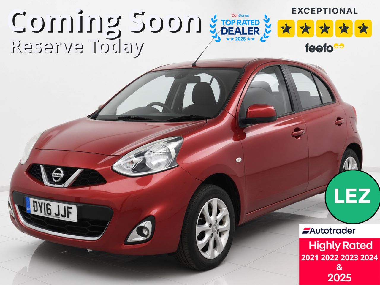 2016 NISSAN MICRA for sale