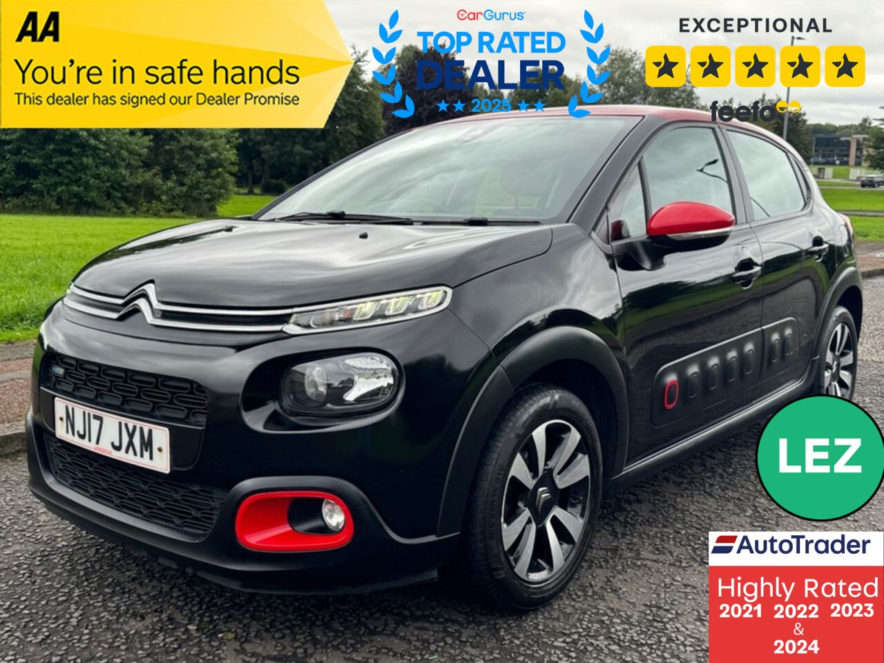 2017 CITROEN C3 for sale