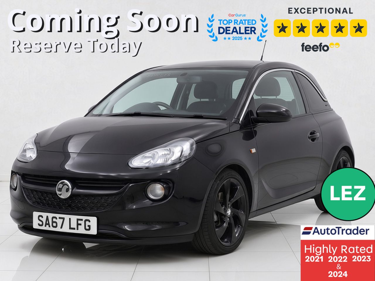 2017 VAUXHALL ADAM for sale