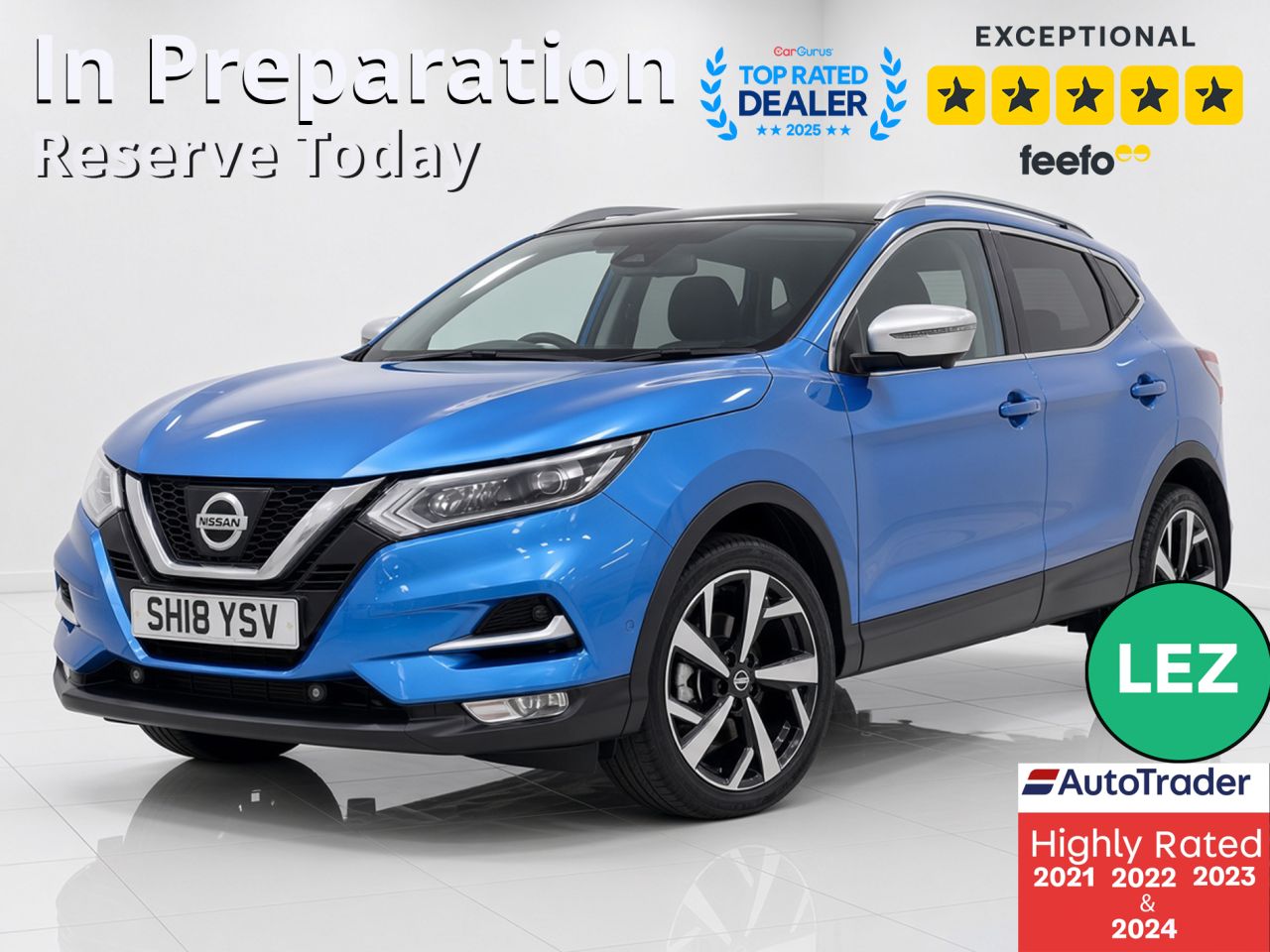 2018 NISSAN QASHQAI for sale