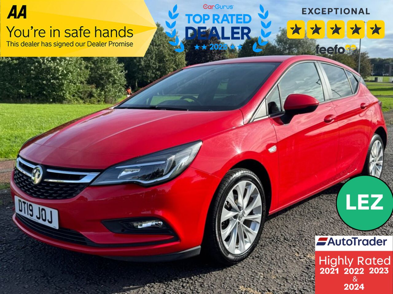 2019 VAUXHALL ASTRA for sale