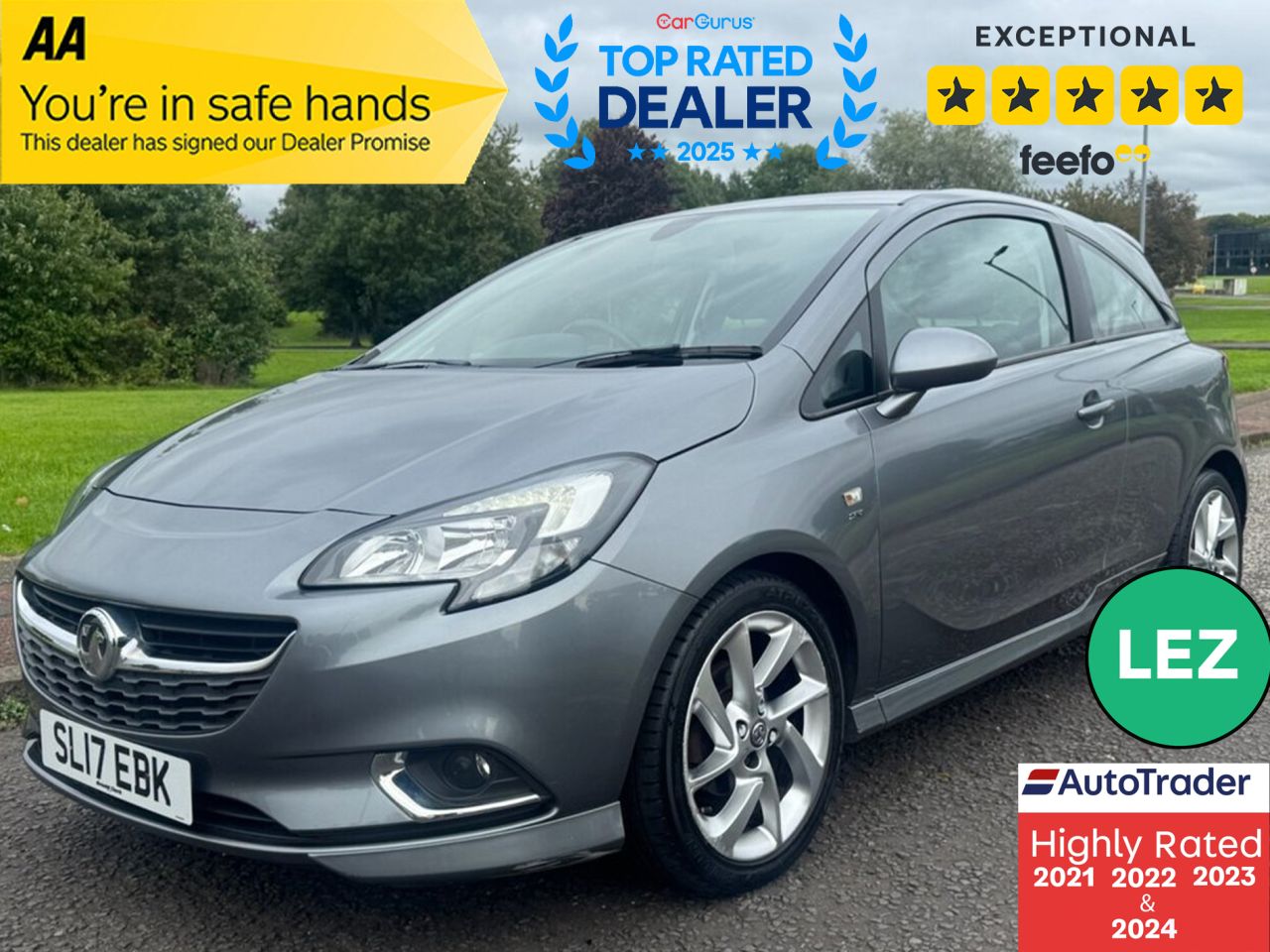 2017 VAUXHALL CORSA for sale