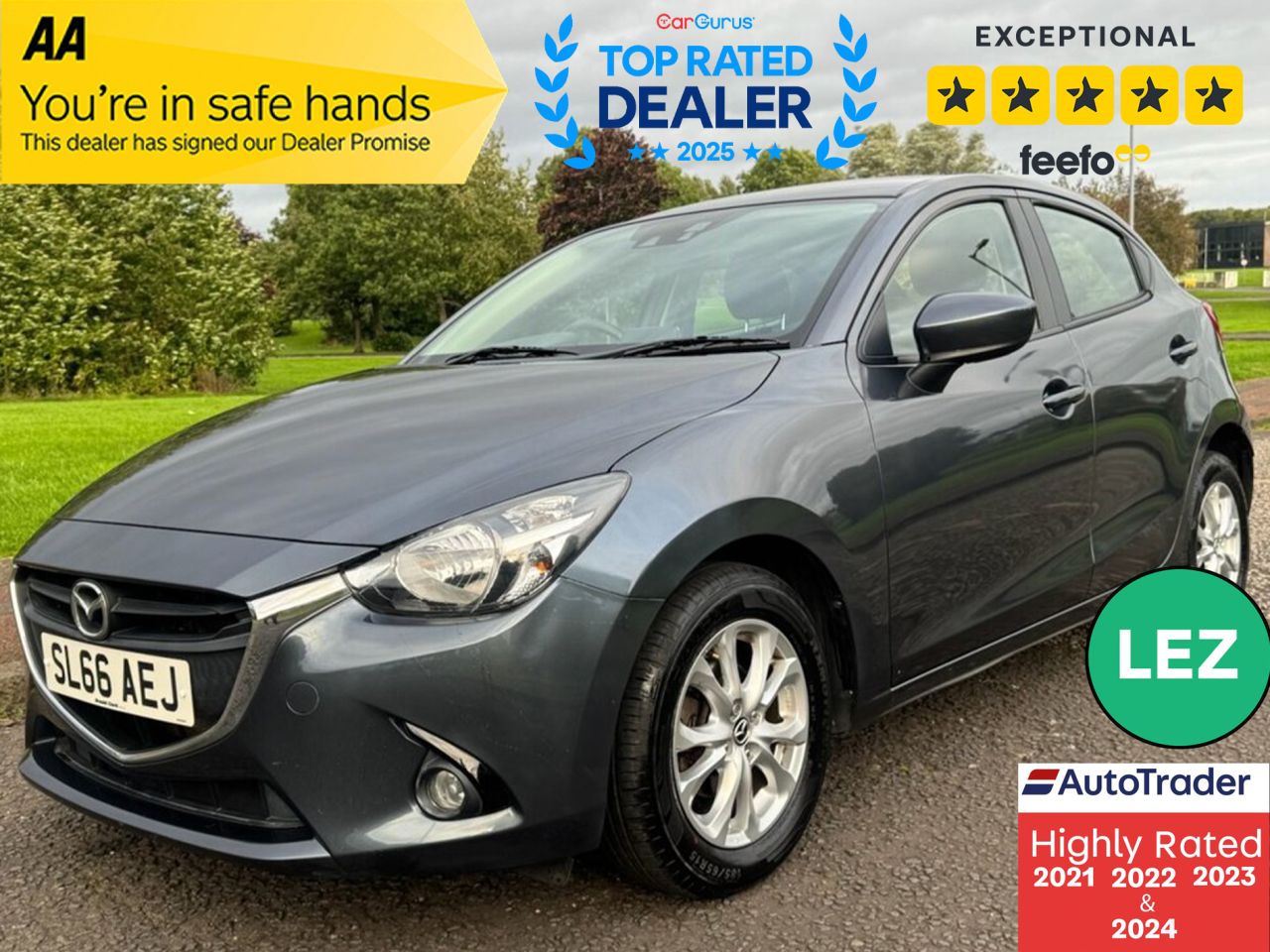 2016 MAZDA MAZDA2 for sale