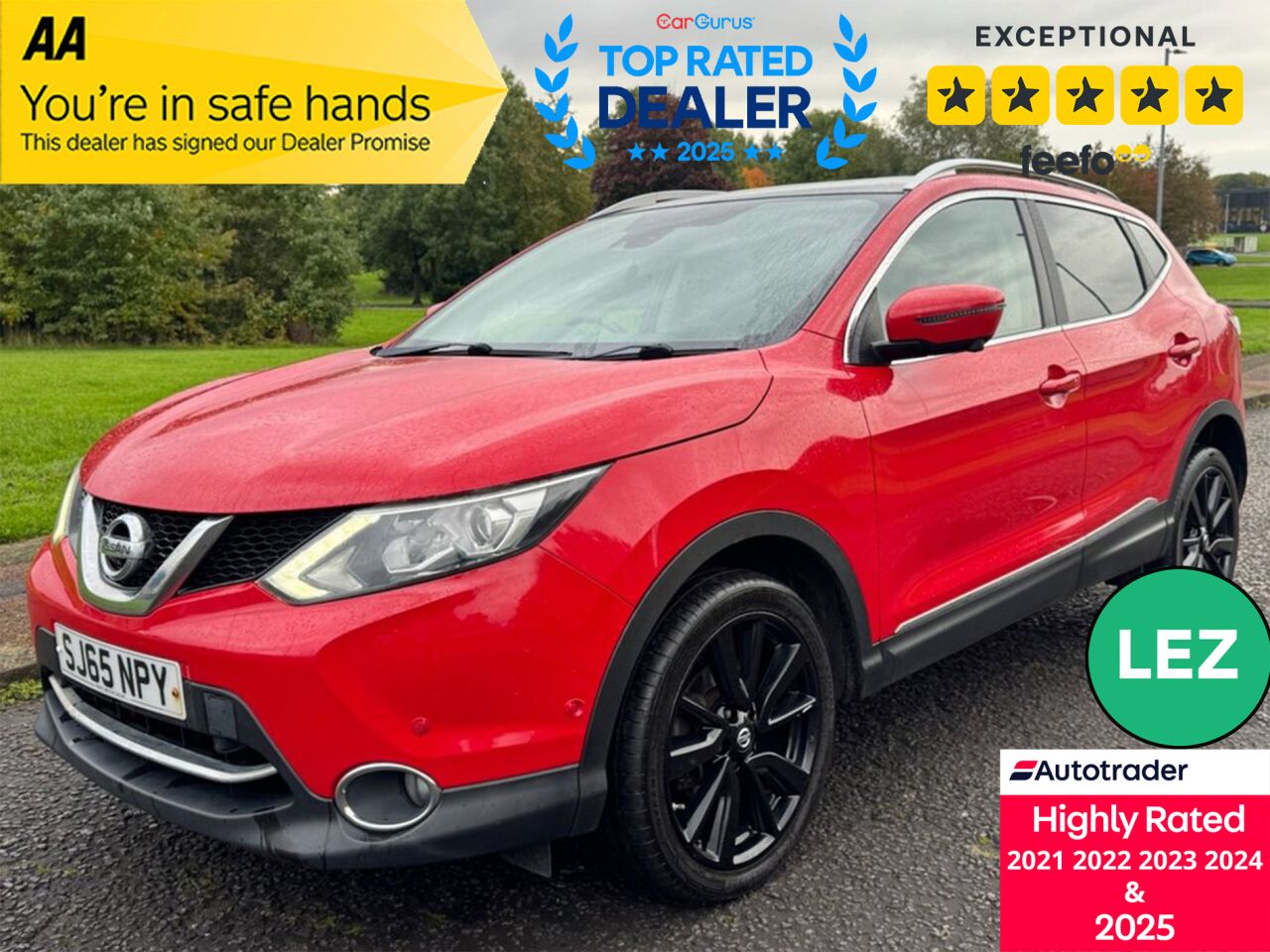 2015 NISSAN QASHQAI for sale