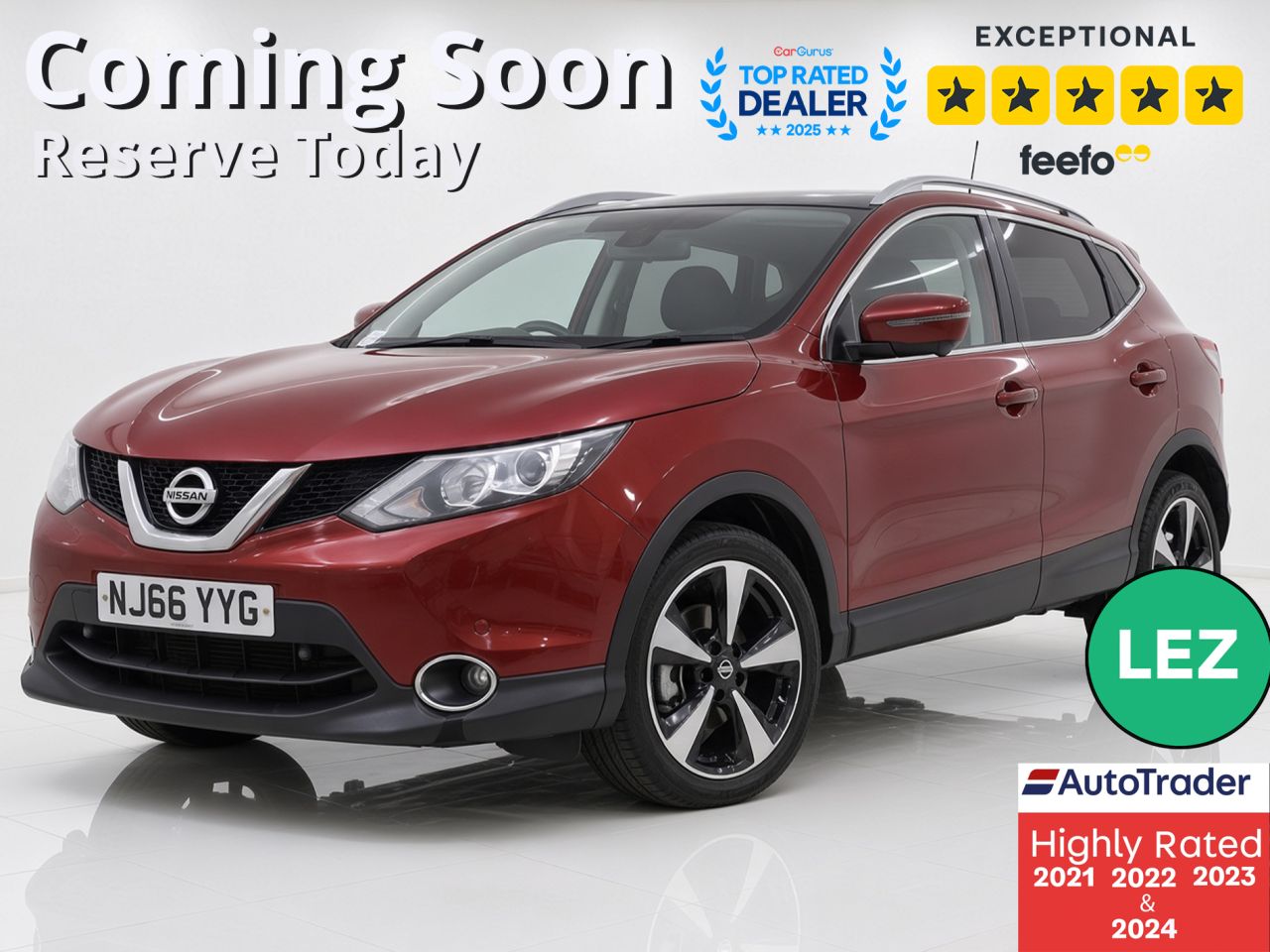 2016 NISSAN QASHQAI for sale