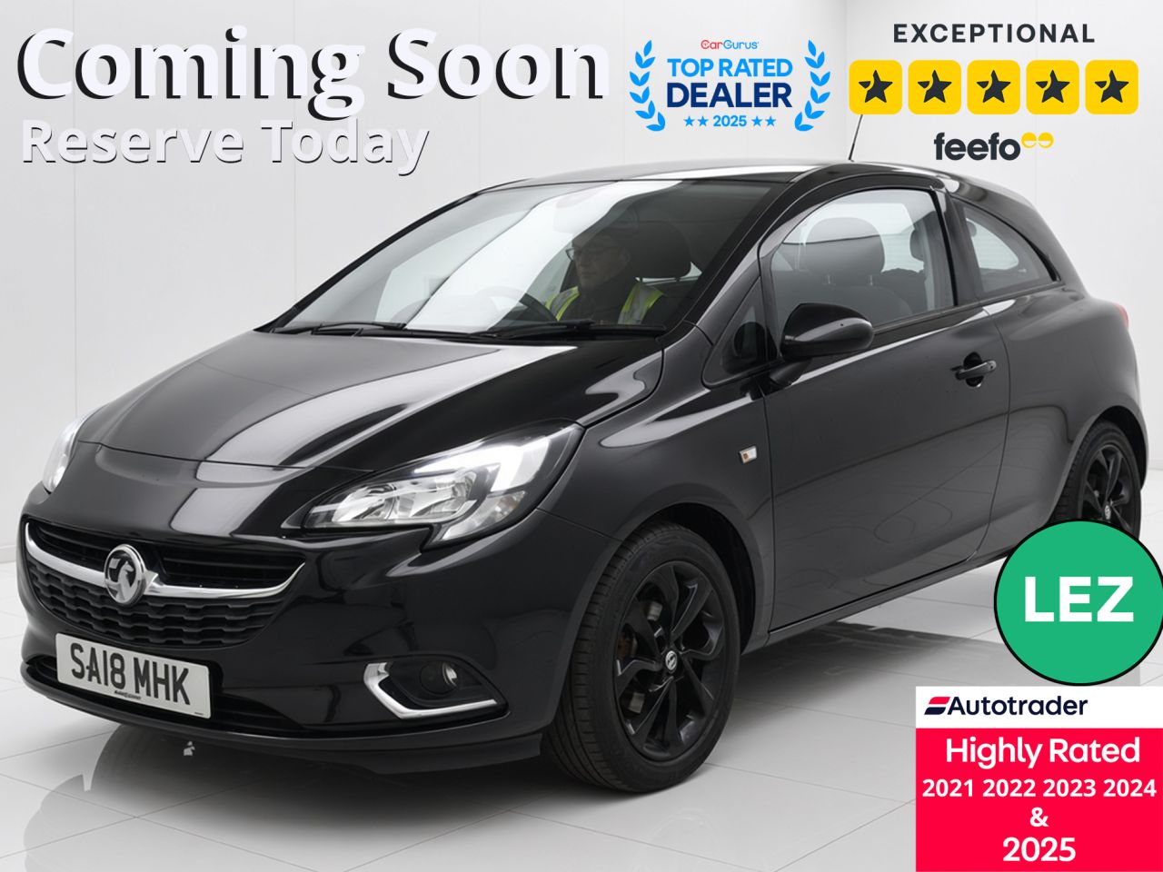 2018 VAUXHALL CORSA for sale