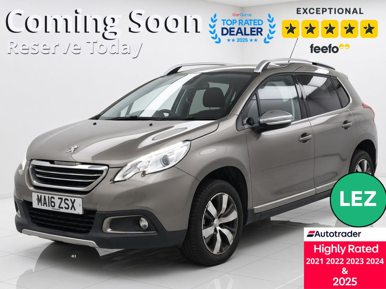 2016 PEUGEOT 2008 for sale
