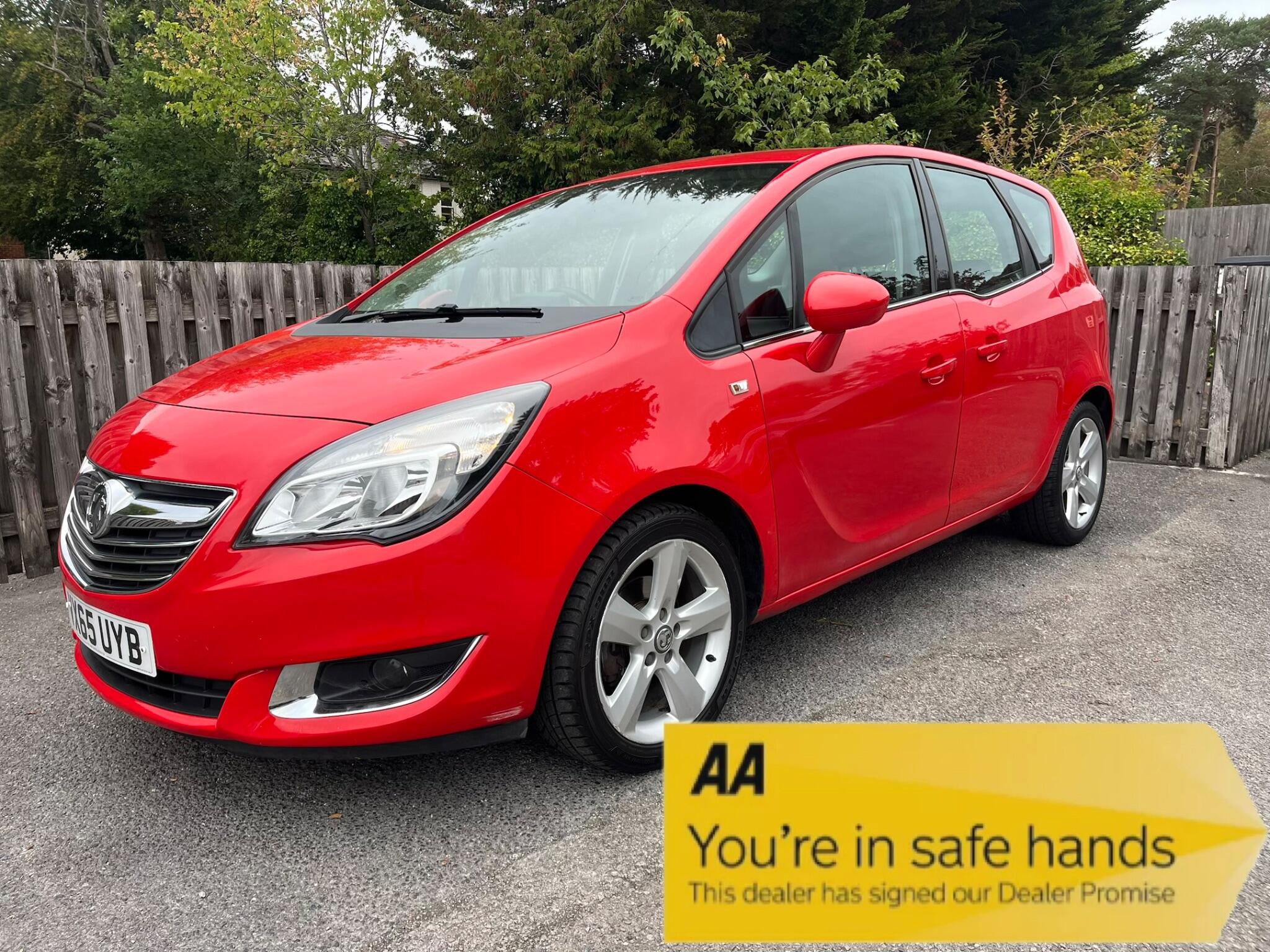 2015 VAUXHALL MERIVA for sale