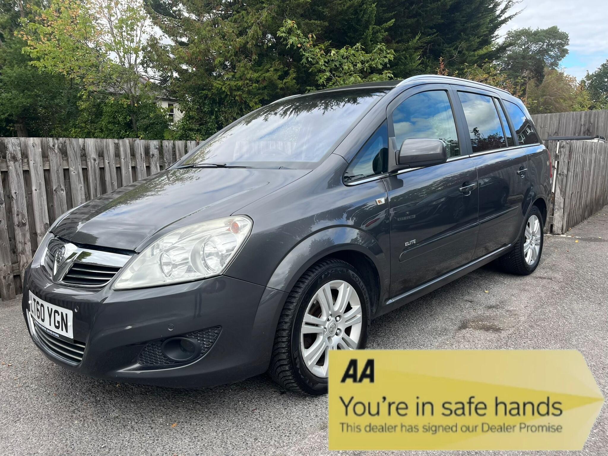 2010 VAUXHALL ZAFIRA for sale
