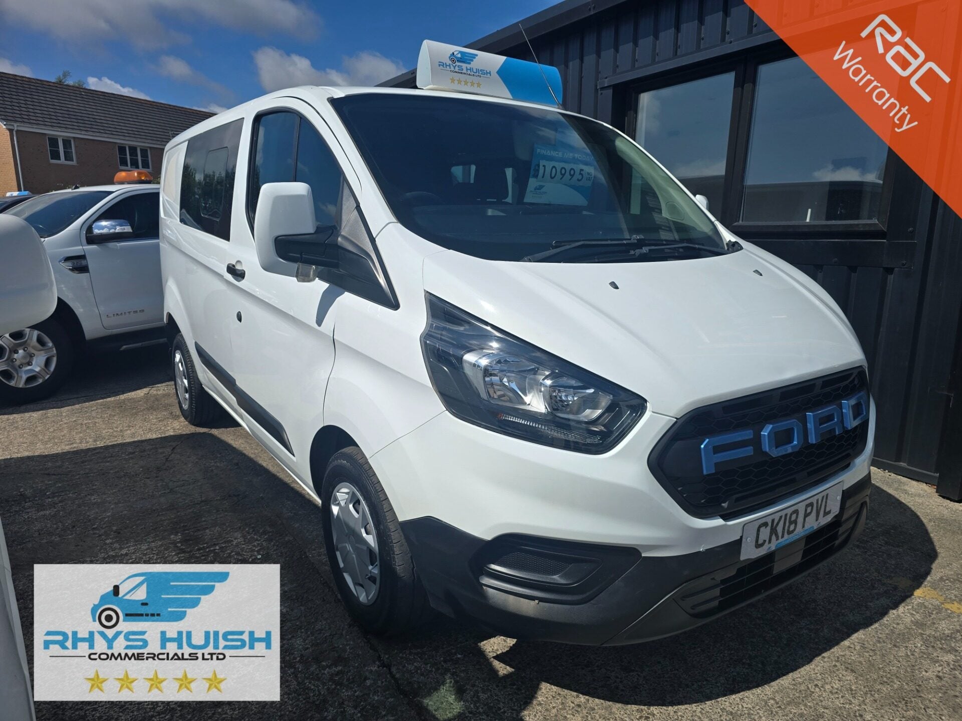 2018 FORD TRANSIT CUSTOM for sale