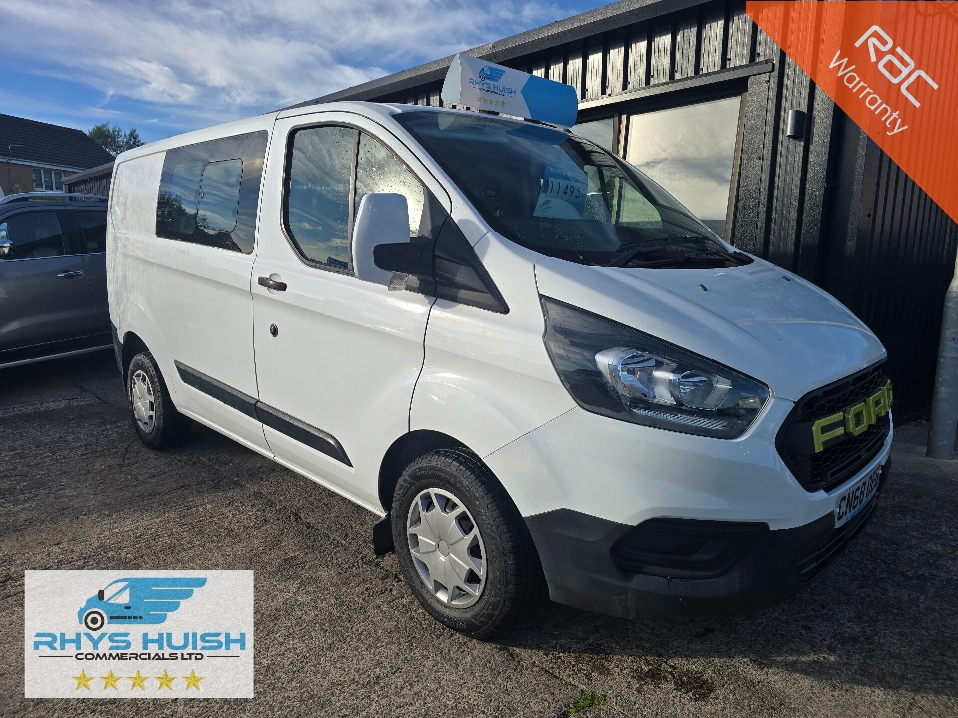2018 FORD TRANSIT CUSTOM for sale