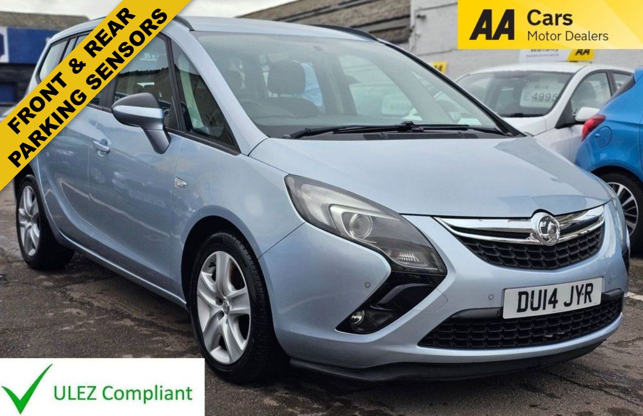2014 VAUXHALL ZAFIRA TOURER for sale