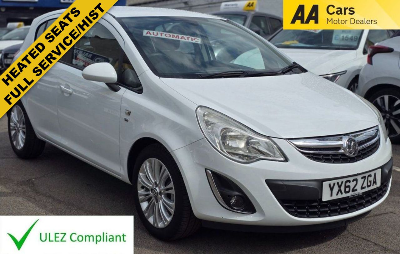 2012 VAUXHALL CORSA for sale
