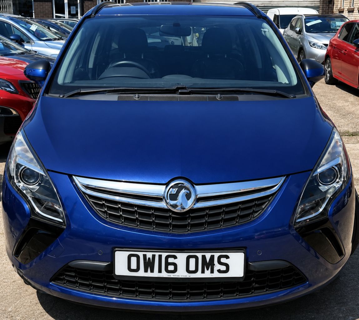 2016 VAUXHALL ZAFIRA TOURER for sale