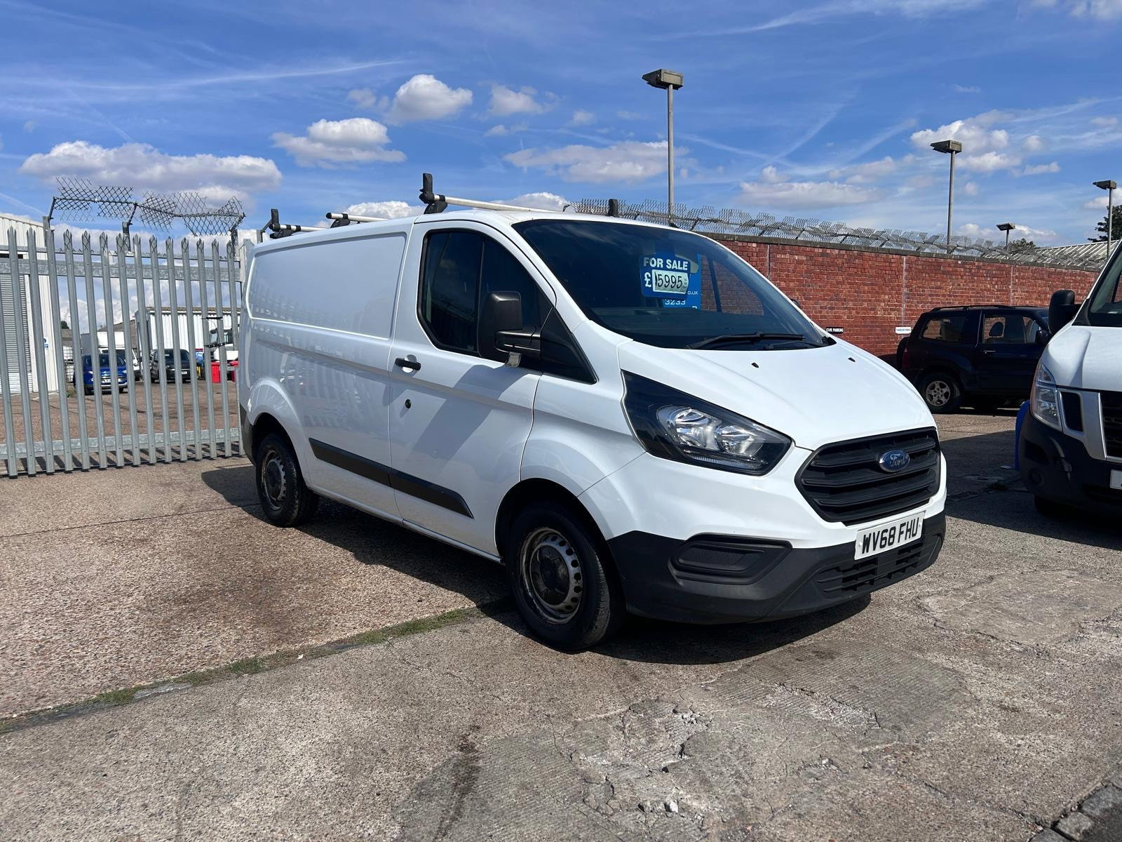 2018 FORD TRANSIT CUSTOM for sale