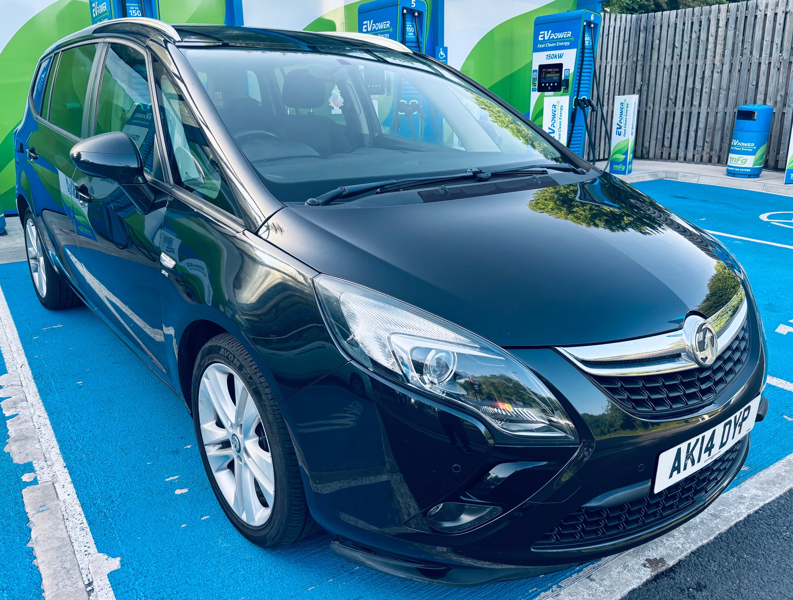 2014 VAUXHALL ZAFIRA TOURER for sale