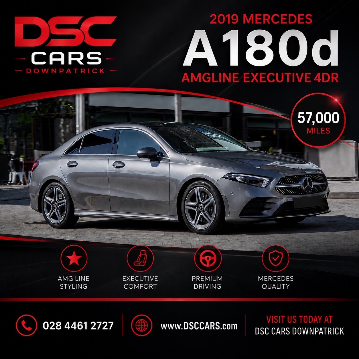 2019 MERCEDES-BENZ A CLASS for sale