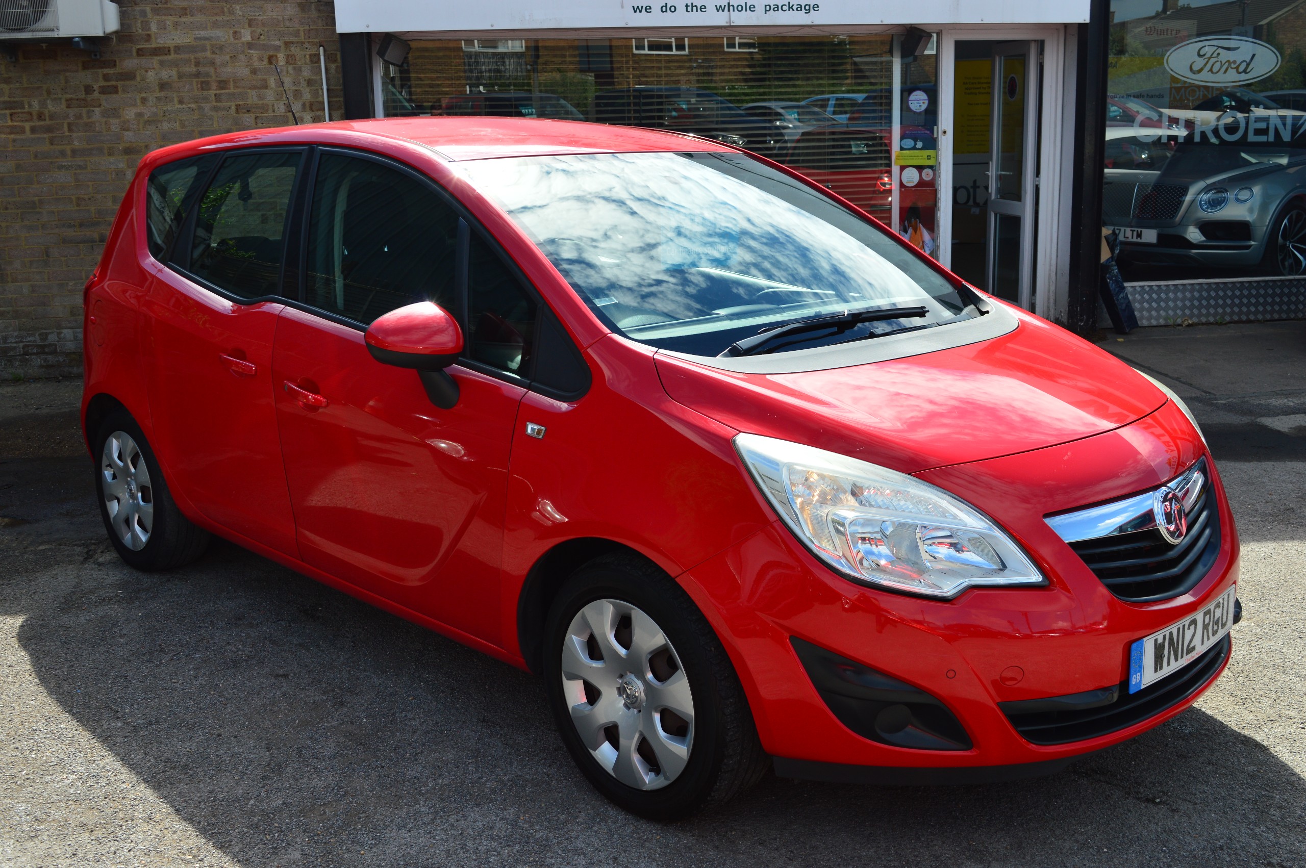 2012 VAUXHALL MERIVA for sale