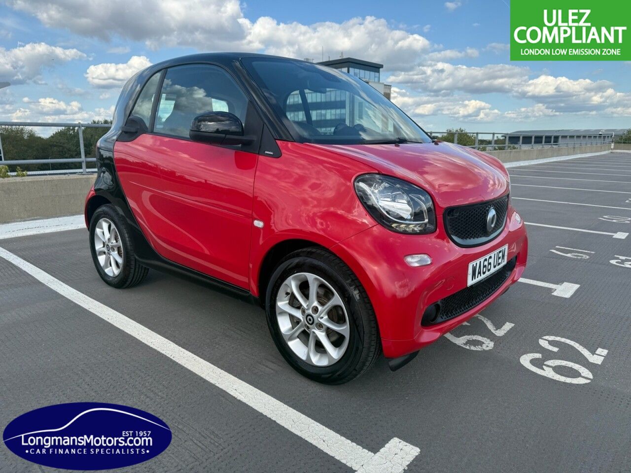 2016 SMART FORTWO for sale