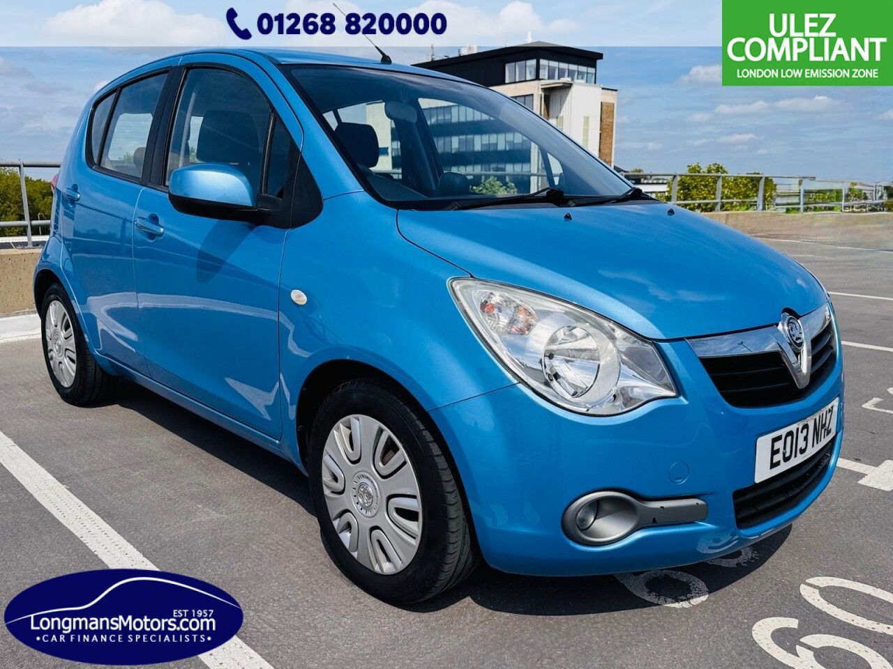 2013 VAUXHALL AGILA for sale