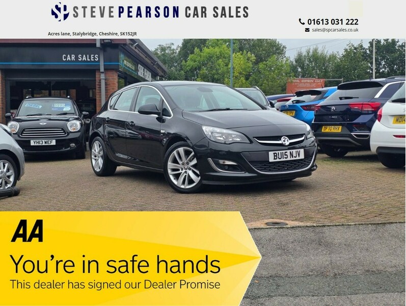 2015 VAUXHALL ASTRA for sale