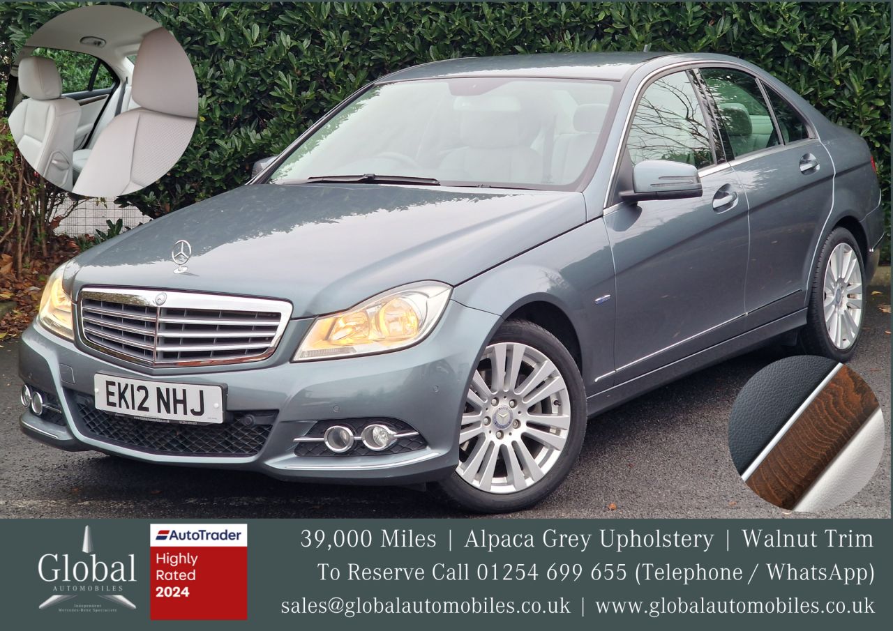 2012 MERCEDES-BENZ C-CLASS for sale